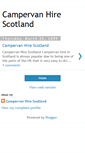 Mobile Screenshot of campervan-hire-scotland.blogspot.com