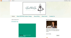 Desktop Screenshot of georgeinteriordesign.blogspot.com