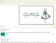 Tablet Screenshot of georgeinteriordesign.blogspot.com
