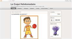 Desktop Screenshot of lecoquihebdomadaire.blogspot.com
