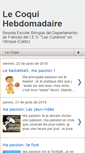 Mobile Screenshot of lecoquihebdomadaire.blogspot.com