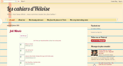 Desktop Screenshot of lescahiersdheloise.blogspot.com