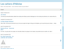 Tablet Screenshot of lescahiersdheloise.blogspot.com
