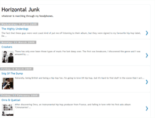 Tablet Screenshot of horizontaljunk.blogspot.com