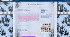Desktop Screenshot of abostonbelle.blogspot.com