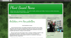 Desktop Screenshot of joanne-plantbasednana.blogspot.com