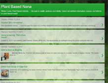 Tablet Screenshot of joanne-plantbasednana.blogspot.com