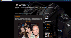 Desktop Screenshot of d7fotografia.blogspot.com