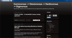 Desktop Screenshot of digivorous.blogspot.com