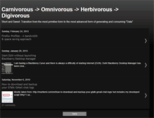 Tablet Screenshot of digivorous.blogspot.com