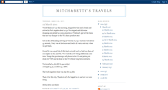 Desktop Screenshot of mitchnbettytravels.blogspot.com