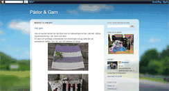 Desktop Screenshot of parlorochgarn.blogspot.com