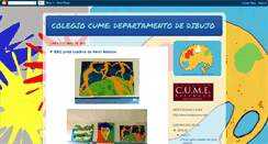 Desktop Screenshot of colegiocumeplastica.blogspot.com