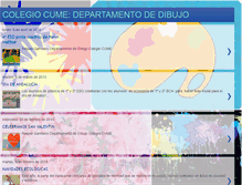 Tablet Screenshot of colegiocumeplastica.blogspot.com