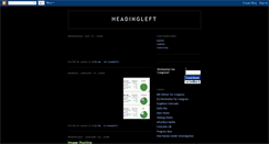 Desktop Screenshot of headingleft.blogspot.com