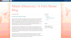 Desktop Screenshot of ediscovery-miami.blogspot.com