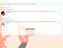 Tablet Screenshot of ediscovery-miami.blogspot.com