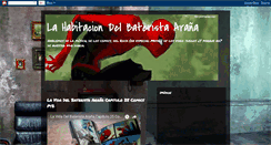 Desktop Screenshot of lahabitaciondelbateristaarana.blogspot.com