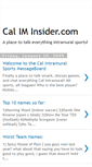 Mobile Screenshot of caliminsider.blogspot.com