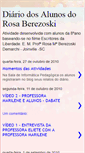 Mobile Screenshot of diarioalunosrosaberezoski.blogspot.com