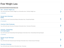 Tablet Screenshot of freeweightloss.blogspot.com