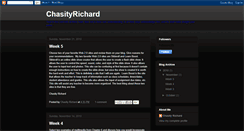 Desktop Screenshot of chasityrichard.blogspot.com