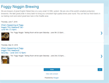 Tablet Screenshot of foggynogginbrewing.blogspot.com