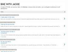 Tablet Screenshot of bikewithjackie.blogspot.com