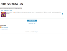 Tablet Screenshot of clubcashflowlima.blogspot.com