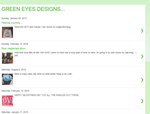 Tablet Screenshot of greeneyesdesigns.blogspot.com