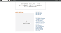 Desktop Screenshot of cinergyhealth-insurance.blogspot.com