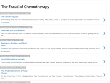 Tablet Screenshot of just-say-no-to-chemo.blogspot.com