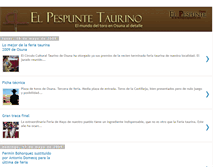 Tablet Screenshot of elpespuntetaurino.blogspot.com