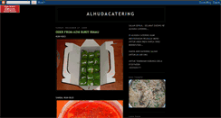Desktop Screenshot of hudacatering.blogspot.com