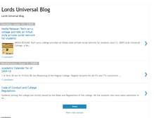 Tablet Screenshot of lordsuniversal.blogspot.com