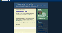 Desktop Screenshot of itsallaboutbeads.blogspot.com