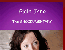 Tablet Screenshot of plainjanetheshockumentary.blogspot.com
