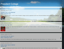 Tablet Screenshot of presidentkl.blogspot.com