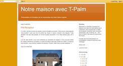 Desktop Screenshot of la-construction-de-notre-maison.blogspot.com