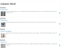 Tablet Screenshot of liduskasworld.blogspot.com