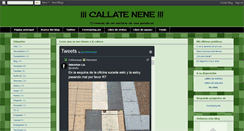 Desktop Screenshot of callatenene.blogspot.com