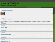 Tablet Screenshot of callatenene.blogspot.com