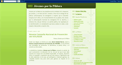 Desktop Screenshot of jovenesporlapildora.blogspot.com