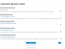 Tablet Screenshot of commentdevenirriches.blogspot.com