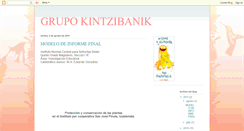 Desktop Screenshot of grupo-kintzibanik.blogspot.com