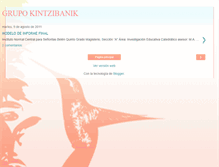 Tablet Screenshot of grupo-kintzibanik.blogspot.com