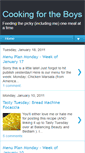Mobile Screenshot of homewiththeboysrecipes.blogspot.com