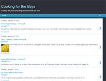 Tablet Screenshot of homewiththeboysrecipes.blogspot.com