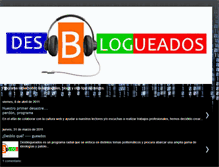 Tablet Screenshot of desblogueadoscr.blogspot.com