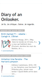 Mobile Screenshot of diary-of-an-onlooker.blogspot.com